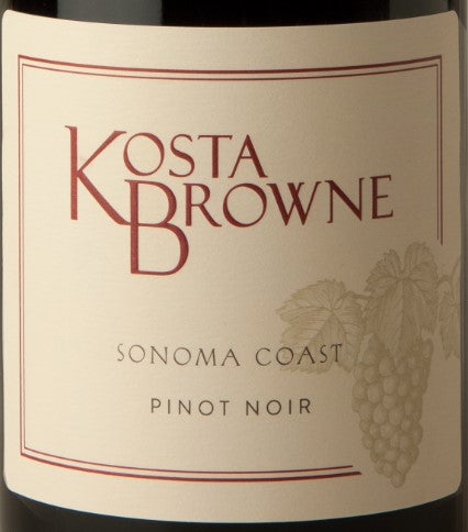 Kosta Browne Pinot Noir Sonoma Coast, 2021