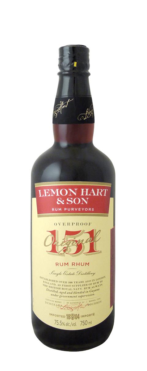 Lemon Hart & Son Overproof 151