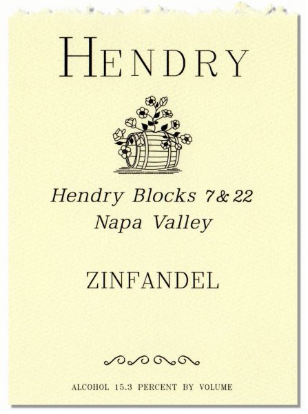 Hendry Vineyards 'Block 7 & 22' Zinfandel, 2019 (375ml)
