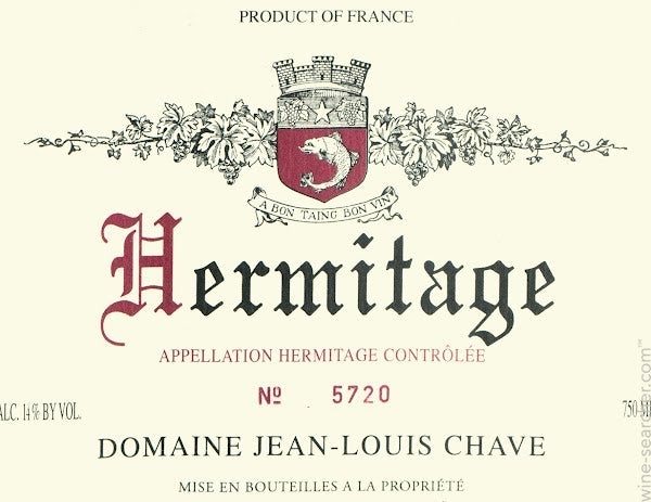 Domaine Jean-Louis Chave L'Hermitage Rouge, 2017