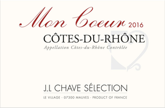 Domaine Jean-Louis Chave Mon Coeur Cotes du Rhone, 2020