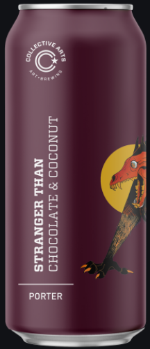 Collective Arts Brewing "Stranger Than: Chocolate & Coconut" Limited Release Porter