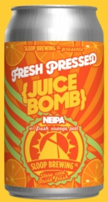 Sloop Brewing "Fresh Pressed Juice Bomb" NE IPA