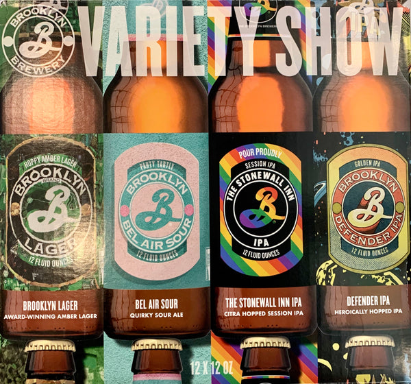 Brooklyn Brewing "Variety Show" Variety Pack Bottles