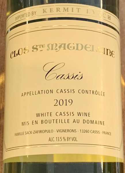 Clos Sainte Magdeleine Cassis Blanc, 2021
