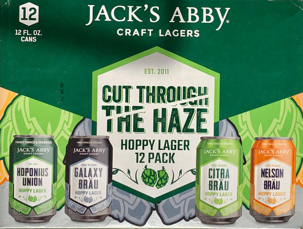 Jack's Abby Craft Lagers "Cut Through The Haze" Variety Pack