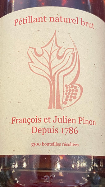 Francois et Julien Pinon Rosé Pétillant Naturel Brut