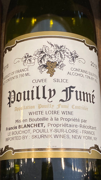 Francis Blanchet  "Cuvée Silice" Pouilly-Fumé, 2021