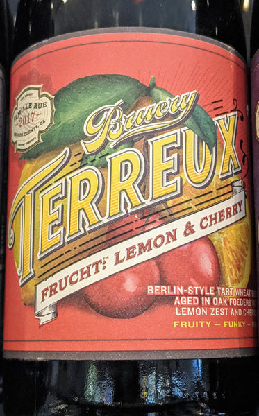 Bruery Terreux "Frucht: Lemon & Cherry" Berlin-Style Wheat Beer (750 mL)