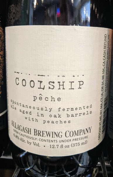 Allagash Brewing "Coolship Pêche" (12 oz)