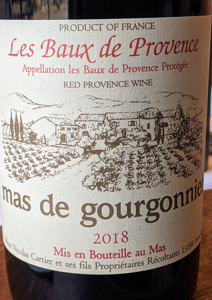 Mas de Gourgonnier Les Baux de Provence Rouge, 2019