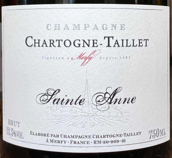 Chartogne-Taillet "Cuvée Sainte Anne" Champagne Brut, N/V
