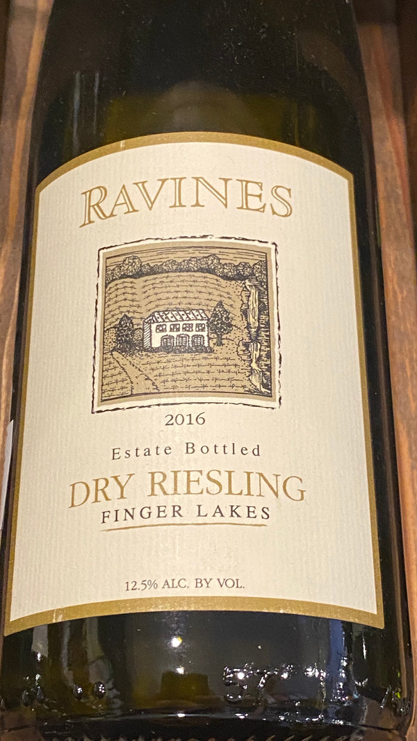 Ravines Wine Cellars Estate Dry Riesling Finger Lakes, 2020