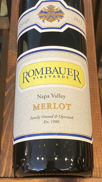 Rombauer Vineyards Merlot Napa Valley, 2010