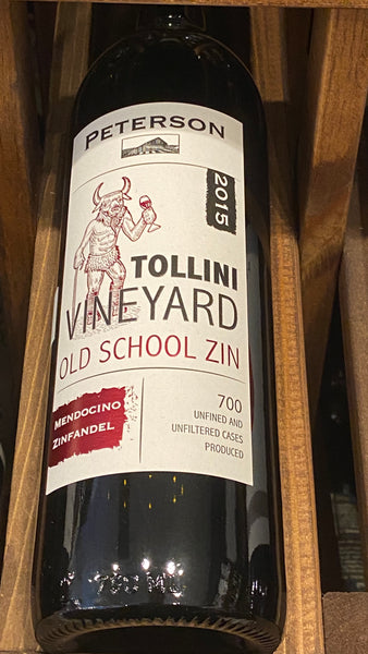 Peterson Winery 'Old School' Tollini Vineyard Zinfandel Mendocino, 2016