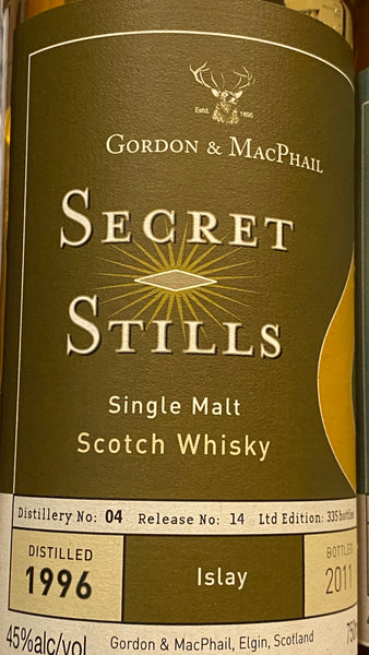 Secret Stills Single Malt Scotch (Gordan & MacPhail)