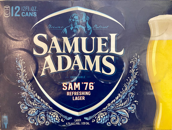 Samuel Adams Brewing "Sam '76" Refreshing Lager