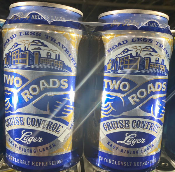 Two Roads Brewing "Cruise Control" Helles Lager