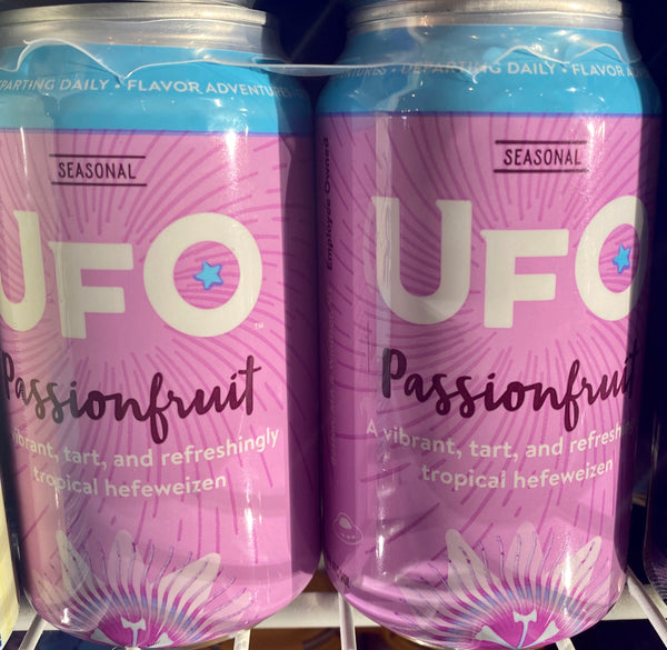 Harpoon Brewing "UFO Passionfruit" Hefeweizen