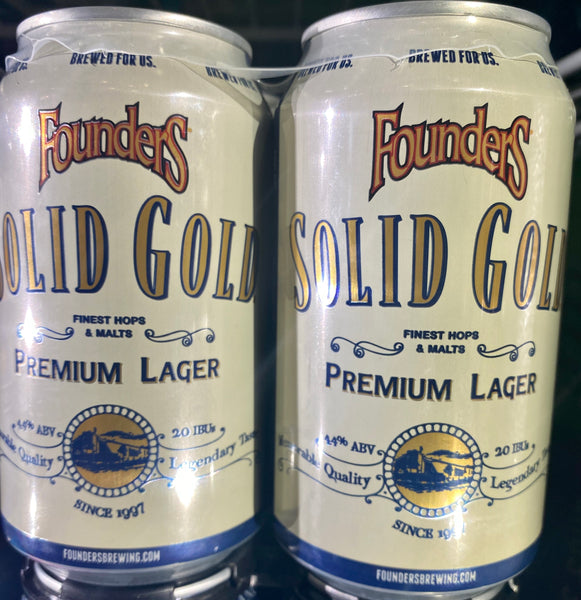 Founder's Brewing "Solid Gold" Premium Lager