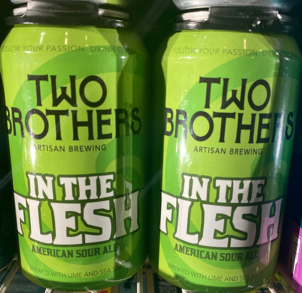 Two Brothers Brewing "In The Flesh" Lime and Sea Salt, American Sour Ale