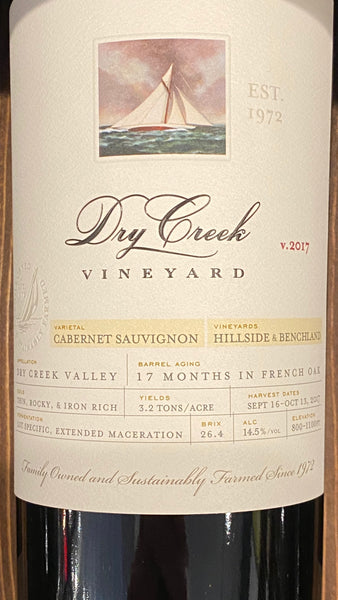 Dry Creek Vineyard Cabernet Sauvignon, 2019