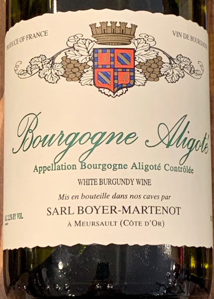 Domaine Boyer-Martenot Bourgogne Aligoté, 2017