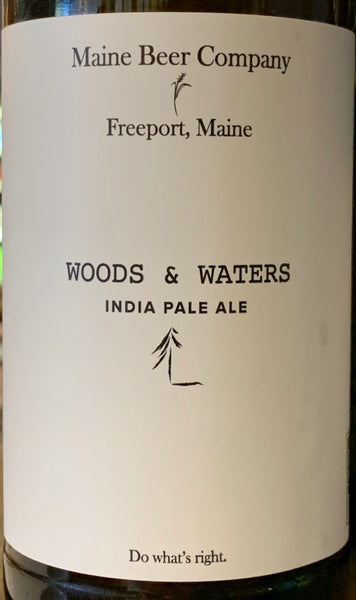 Maine Beer Co. "Woods & Waters" IPA (16.9 oz) Bottle