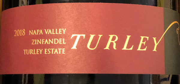 Turley Wine Cellars Estate Zinfandel Napa Valley, 2020