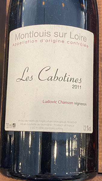 Ludovic Chanson "Les Cabotines" Montlouis sue Loire, 2011