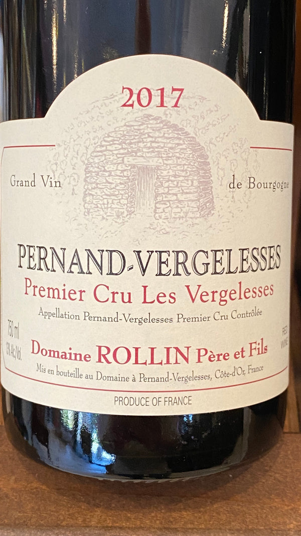 Domaine Rollin Pere et Fils 'Les Vergelesses' Pernand-Vergelesses Rouge 1er Cru