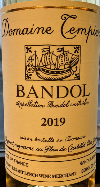 Domaine Tempier Bandol Blanc, 2019