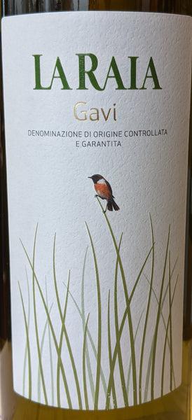 La Raia Gavi Blanco, 2019