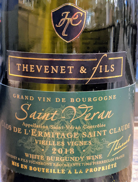 Domaine Thévenet et Fils "Clos de l'Ermitage Vieilles Vignes" Saint-Véran, 2021