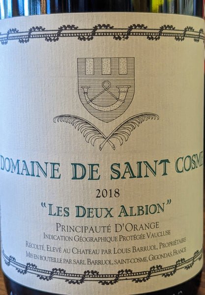 Domaine De Saint Cosme "Les Deux Albion" Blanc, 2019