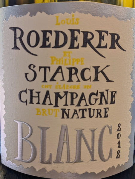 Louis Roederer Champagne Brut Nature, 2012
