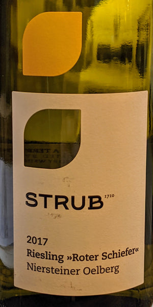 Strub "Roter Schiefer" Niersteiner Oelberg Feinherb Riesling, 2017