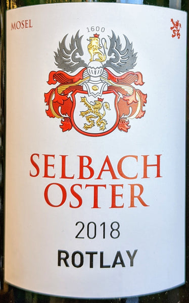 Selbach-Oster Riesling Rotlay Zeltinger Sonnenuhr, 2018