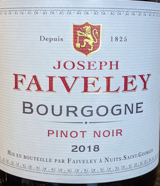Domaine Faiveley Bourgogne Rouge, 2019