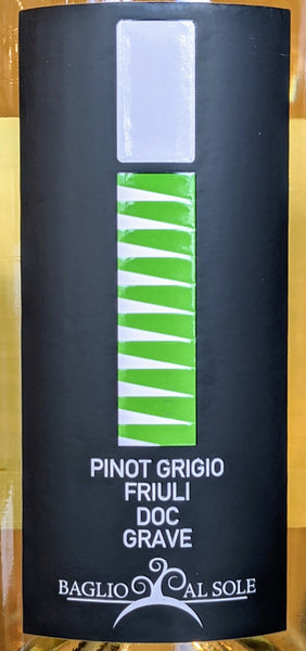 Baglio Al Sole Fruili Pinot Grigio, 2019