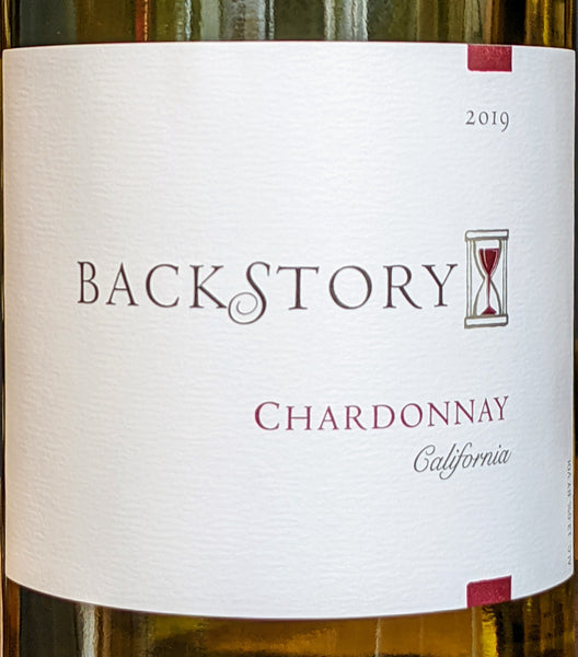 Backstory California Chardonnay, 2020