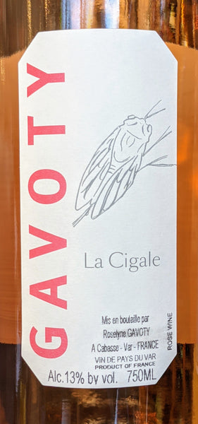 Domaine Gavoty "La Cigale" Rose Vin de Pays, 2022
