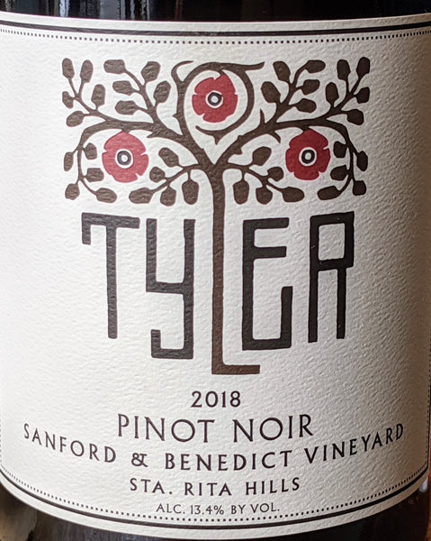 Tyler Sanford & Benedict Vineyard Pinot Noir Santa Rita Hills