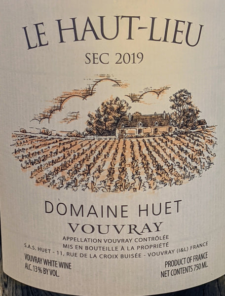 Domaine Huet 'Le Haut-Lieu' Vouvray Sec, 2019