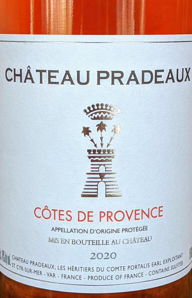 Château Pradeaux Côtes de Provence Rosé, 2020