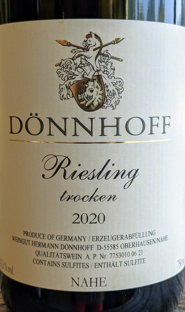 Dönnhoff Riesling Trocken Nahe, 2021