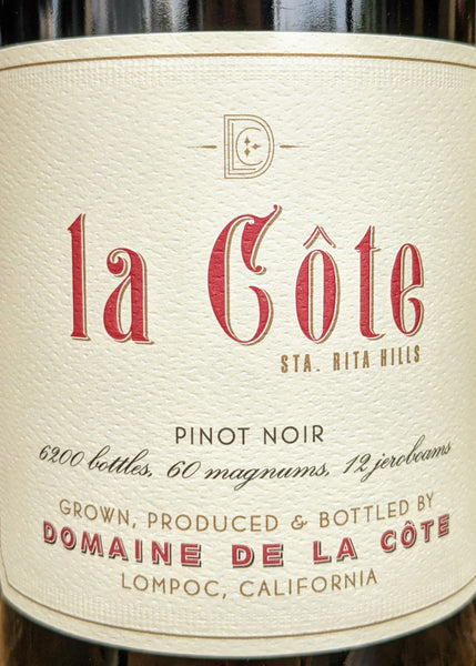 Domaine de la Côte "la Côte" Pinot Noir Sta. Rita Hills