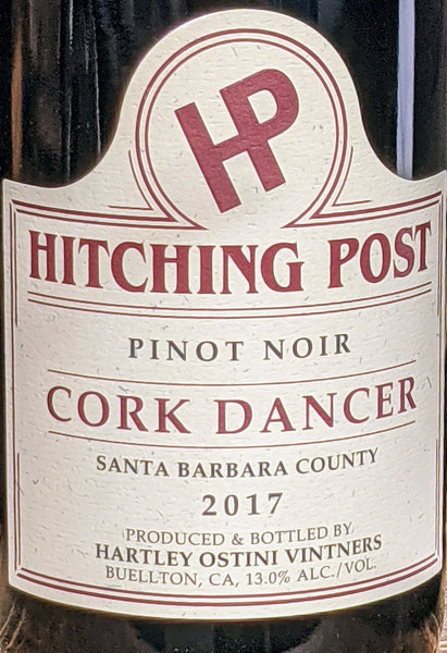 Hitching Post "Cork Dancer" Pinot Noir Santa Barbara, 2017