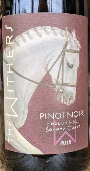 The Withers "English Hill Vineyars" Pinot Noir Sonoma Coast, 2018
