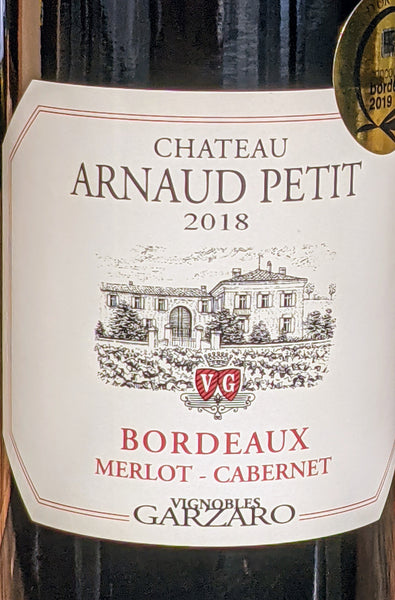 Chateau Arnaud Petit Bordeaux Rouge, 2018